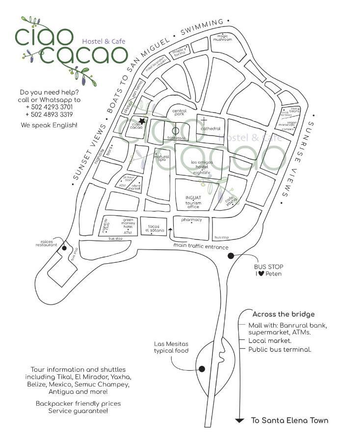 Ciao Cacao Hostel & Vegan Cafe Flores Ngoại thất bức ảnh